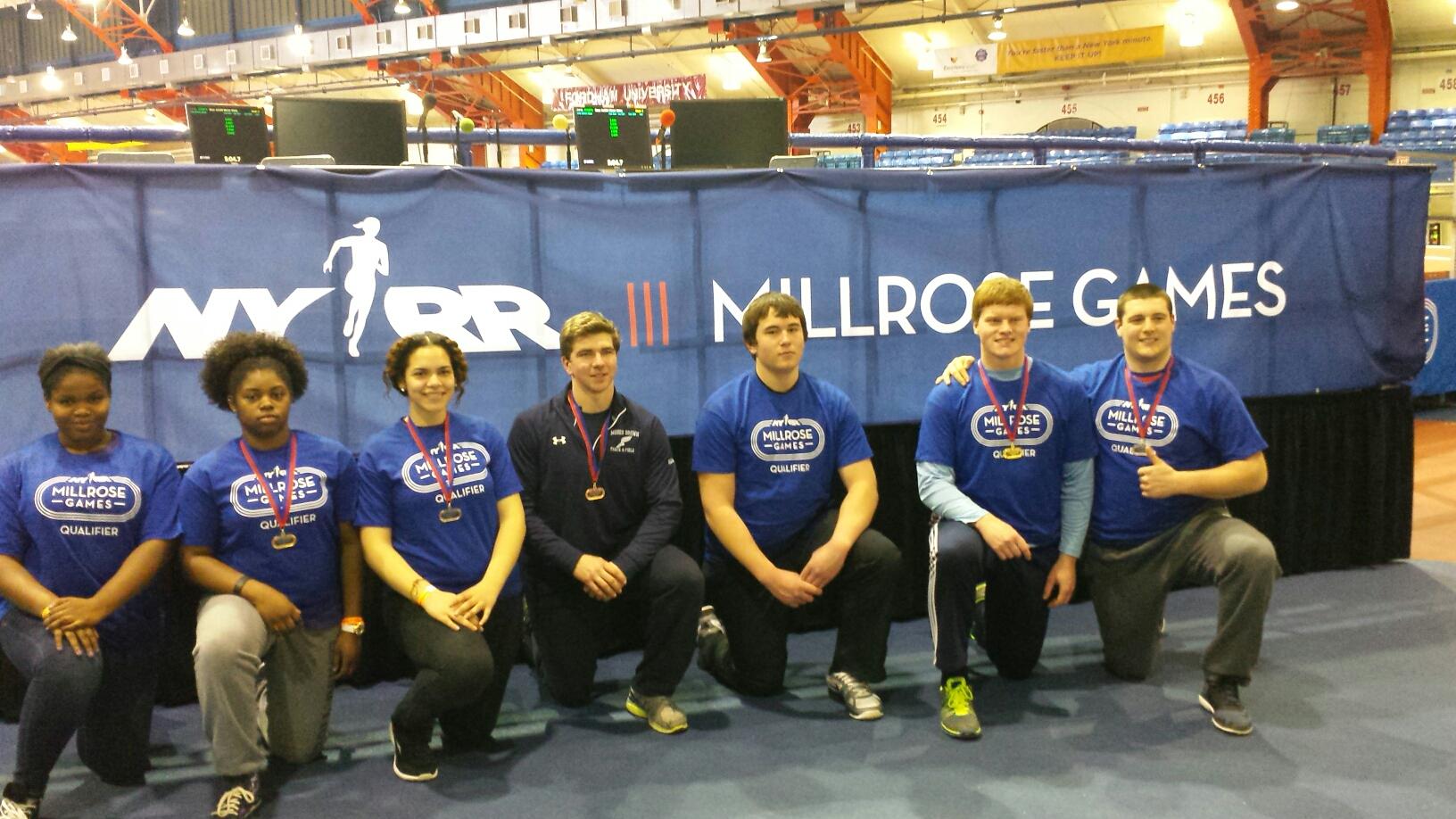 EAGLES’ KELLY BESTS OWN SR AT  MILLROSE GAMES WEIGHT THROW;